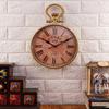 Metal Wall Roots Boston Vintage Style Pattern Roman Dial Wall Clock Home Decor Boston Victoria 36.83 Cm