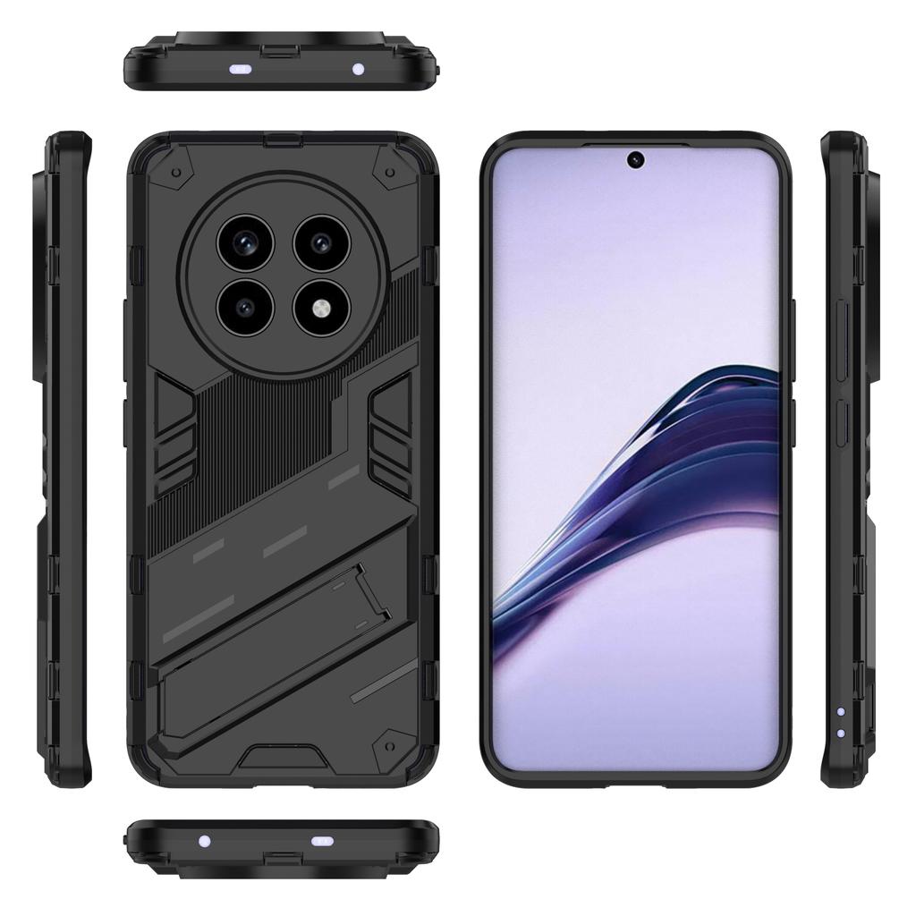 Для Realme 13 Pro 5G (Глобальный)/13 Про+ 5G (Глобальный) Чехол PC+TPU противоударный чехол для телефона с подставкой