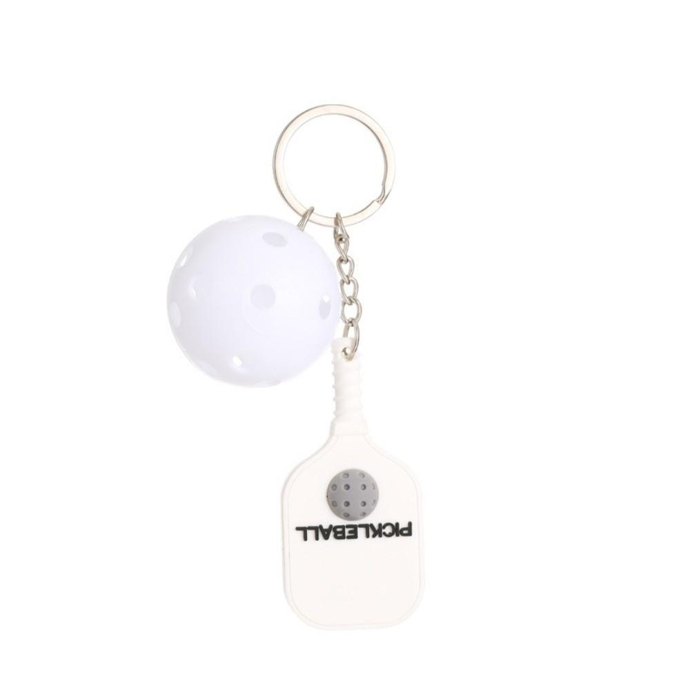 Detachable Fitness Series Pendant with Buckle Pickleball Key Holder Bag Charm