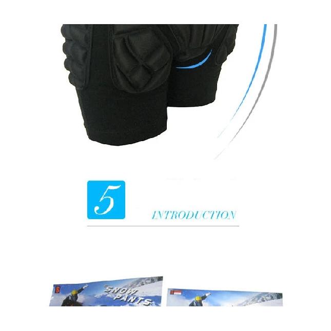 Kids Outdoor Roller Skating Protective Hip Padded Shorts Knee Pad Protection Ski Snowboard Shorts Skiing Rollerskates Protector