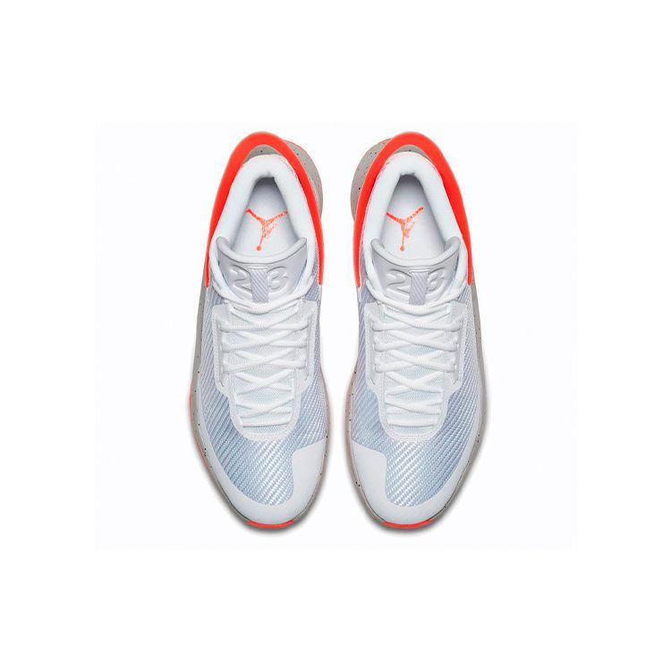 Jordan Fly Lockdown Круглый носок Шнуровка Ткань Синтетическая кожа Амортизация Нескользящие Полувысокие Баскетбольные кроссовки Мужские кроссовки AO1550-103