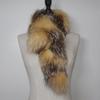 New Women Winter 100% Real Fox Fur Scarf Outdoor Keep Warm Thick Natural Fox Fur Scarves Lady Fashion Genuine Fox Fur Muffler