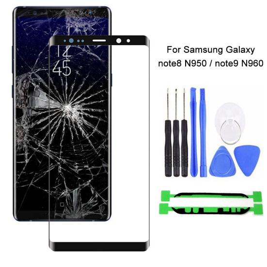 Замена комплекта переднего стекла с сенсорным экраном для Sam-sung Galaxy Note 8 N950/Note 9