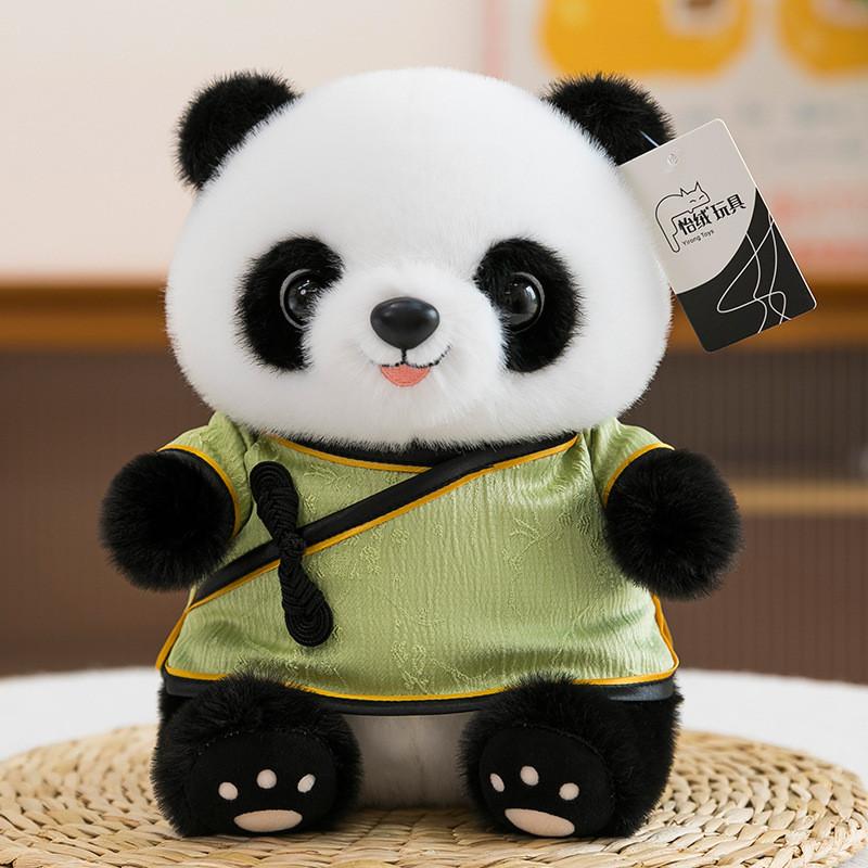 Panda Cartoon Plush Toy For Childrens Room Decor And Play