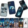 Harries Owl Wand Potters Wallpaper for Samsung Galaxy A36 A17 A26 A07 A35 A54 A53 A13 A33 A34 S8 S9 S20 S21 FE S10 Plus Case