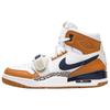 Just Don Air Jordan Legacy 312 'Medicine Ball' (Unisex) White / Midnight Navy-Ginger Vintage Basketball Shoes AQ4160 140