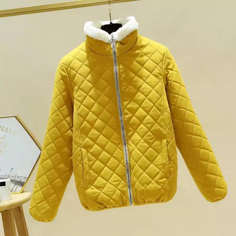 Women Jacket Black New Winter Female Korean Fleece Cotton Outcoat Padded Jacket Women Coat Thicken Hooded Parka Ladies