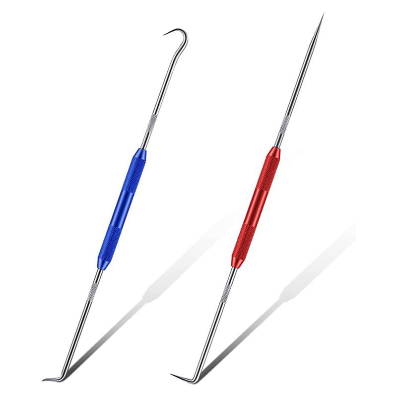 [in stock] Double Pointed Scriber, 2 Pcs Metal Scribe Tool Hook and 45 Degree 90 Degree Tip Marking Tool for Machinists,Technici