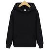 Fashion Solid Color Hooded Sports Sweater Casual Couple Pullover Sweater Solid Color Hooded Sweatshirts for Spring and Autumn