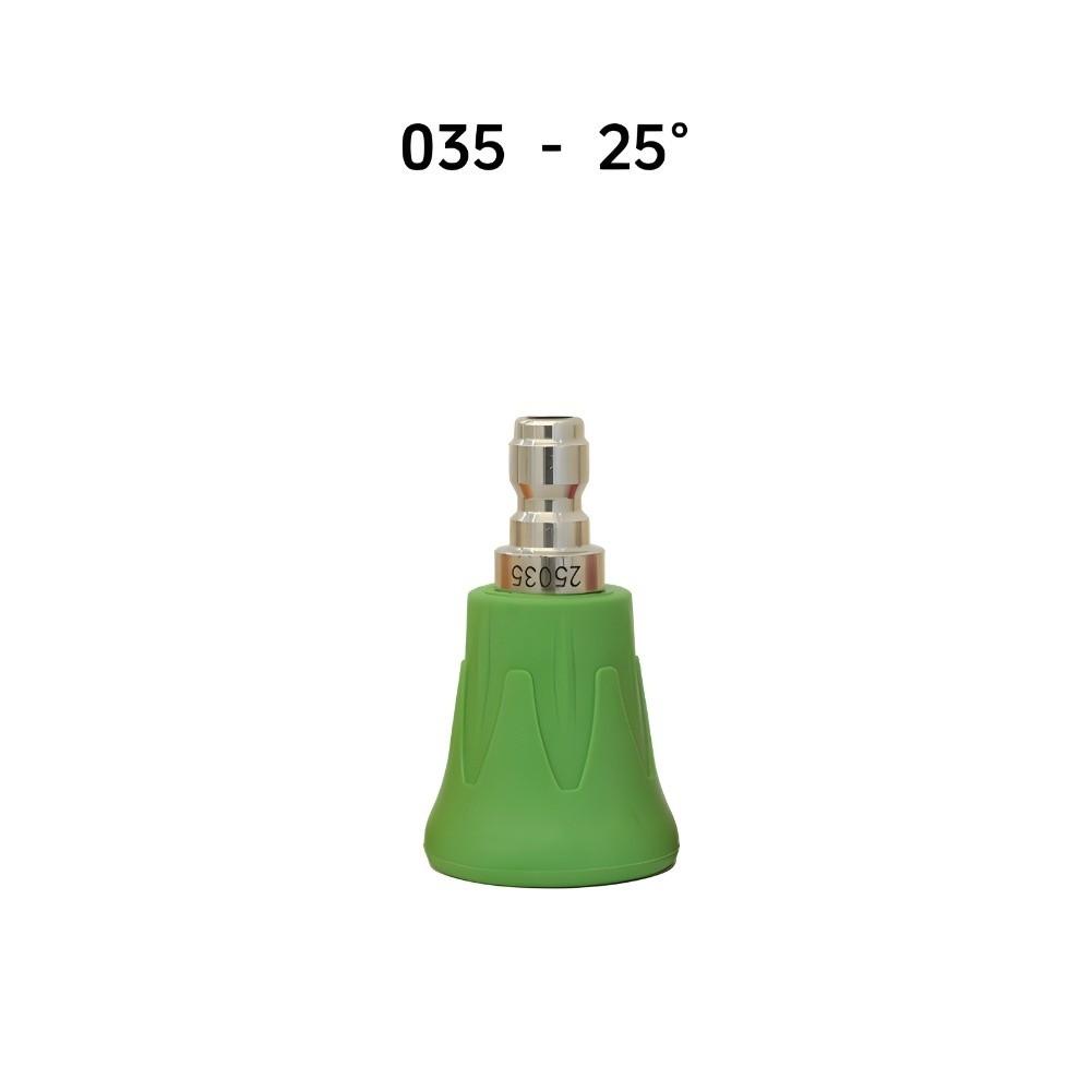 Splash Proof Car Wash Nozzle 0° 15° 25° 40° Washer Tips Portable High Pressure Water Spray Nozzle