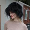 Осенне-зимняя креативная защита ушей с длинными волосами, плюшевая шапка
