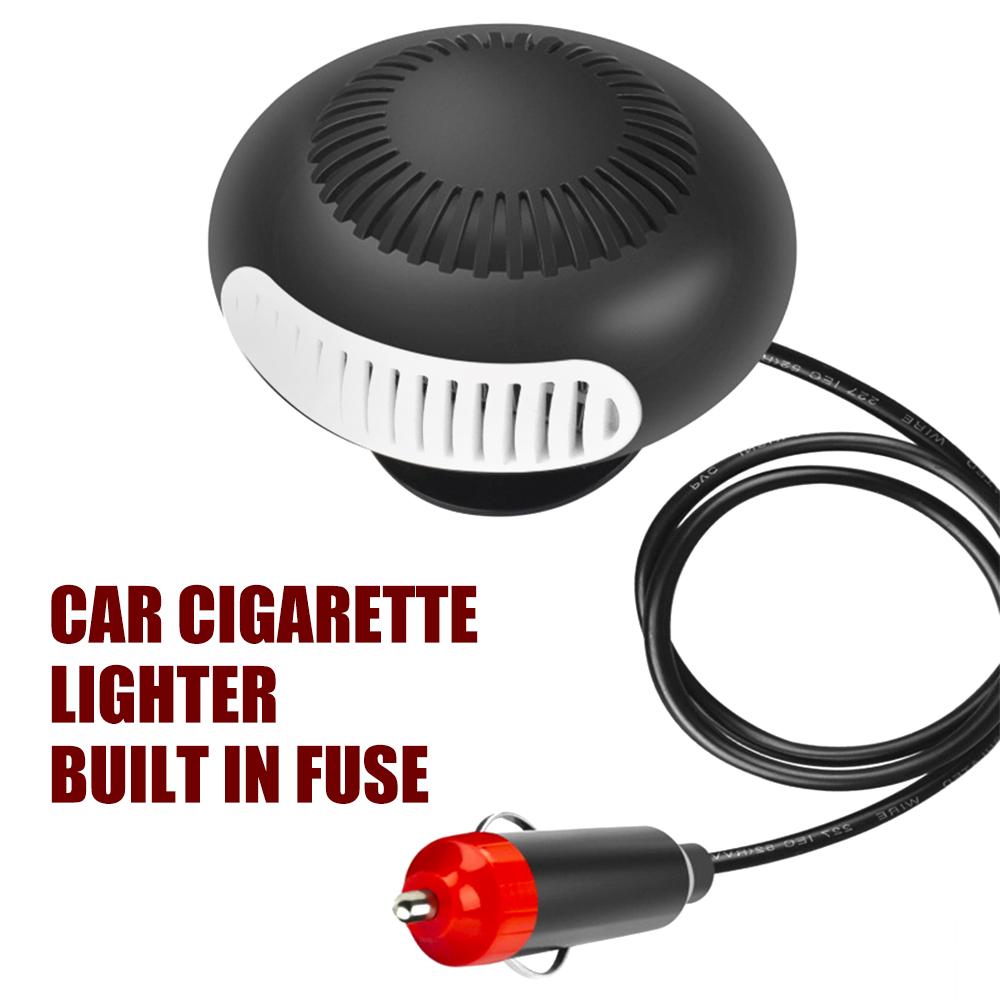 360 Rotatable Car Heater 12V Electric Heater Plugs Into Cigarette Lighter Auto Windshield Defroster Car Anti-Fog Heater Dryer