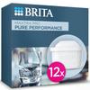BRITA MAXTRA PRO Pure Performance Filter Cartridge - Pack of 12 - Original Replacement for All BRITA Jugs