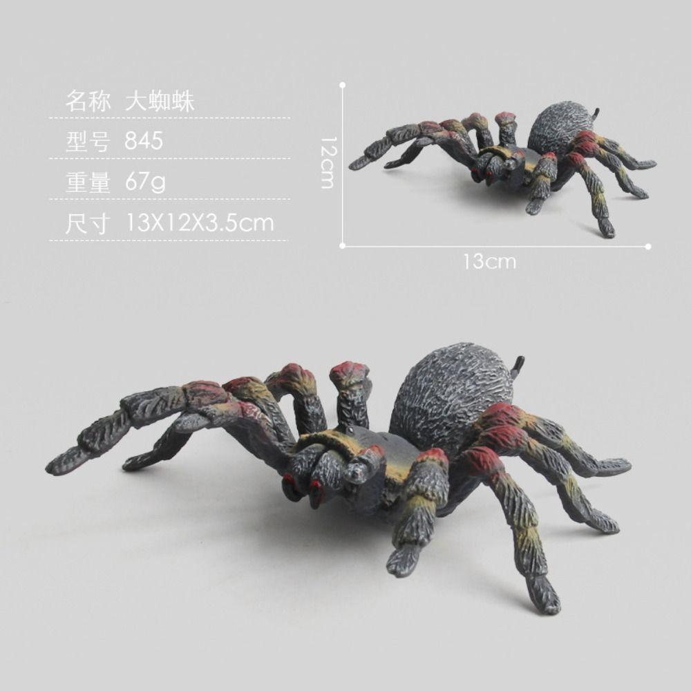 Toys Spider Action Figures Spider Model Toy Simulation Spider Figurines Halloween Scary Prop