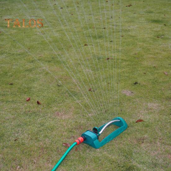 Automatic Lawn Sprinkler 15 Holes Design 4 Modes Adjustable Leak Resistant Simple Installation Garden Yard Water Sprinkler
