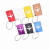 7pcs/set Aluminium Alloy Travel Luggage Bag Tags Identifier Tags Travel Labels Accessories