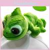 Милая плюшевая игрушка-лягушка с длинными волосами и меняющими цвет функциями, размер 16 см