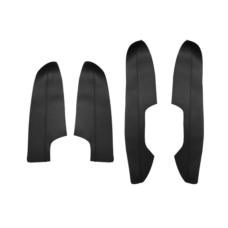 Мягкая кожаная накладка на подлокотник двери для Nissan X-Trail Rogue 2014 2015 2016 2017 2018 Автомобиль 4 шт. Накладка на панель подлокотника двери Отделка