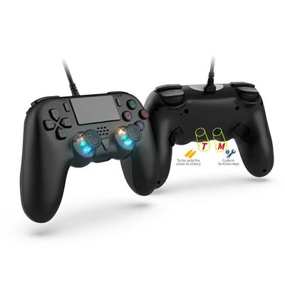 Официальный кабель QISI 3 м, совместимый с PlayStation 5, Макро-задняя кнопка TURBO, Быстрый гиросенсор, Совместимый с PS5, Dual Shock, Контроллер Sony Pro с эффектом Холла, Проводной,