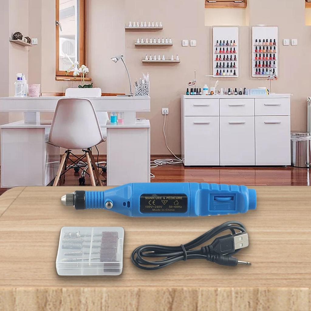 Mini Electric Grinder-Drill Manicure Grinding Rotary Tool Kit Set Polishing-Tool