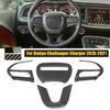 Внутренняя крышка рулевого колеса, накладка на детали, наклейка для автомобиля Dodge Challenger Charger 2015 2016 2017 2018
