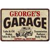 Personalized Man Cave Metal Decorative Tag Home Decor Dustproof Waterproof (Only Decoration)