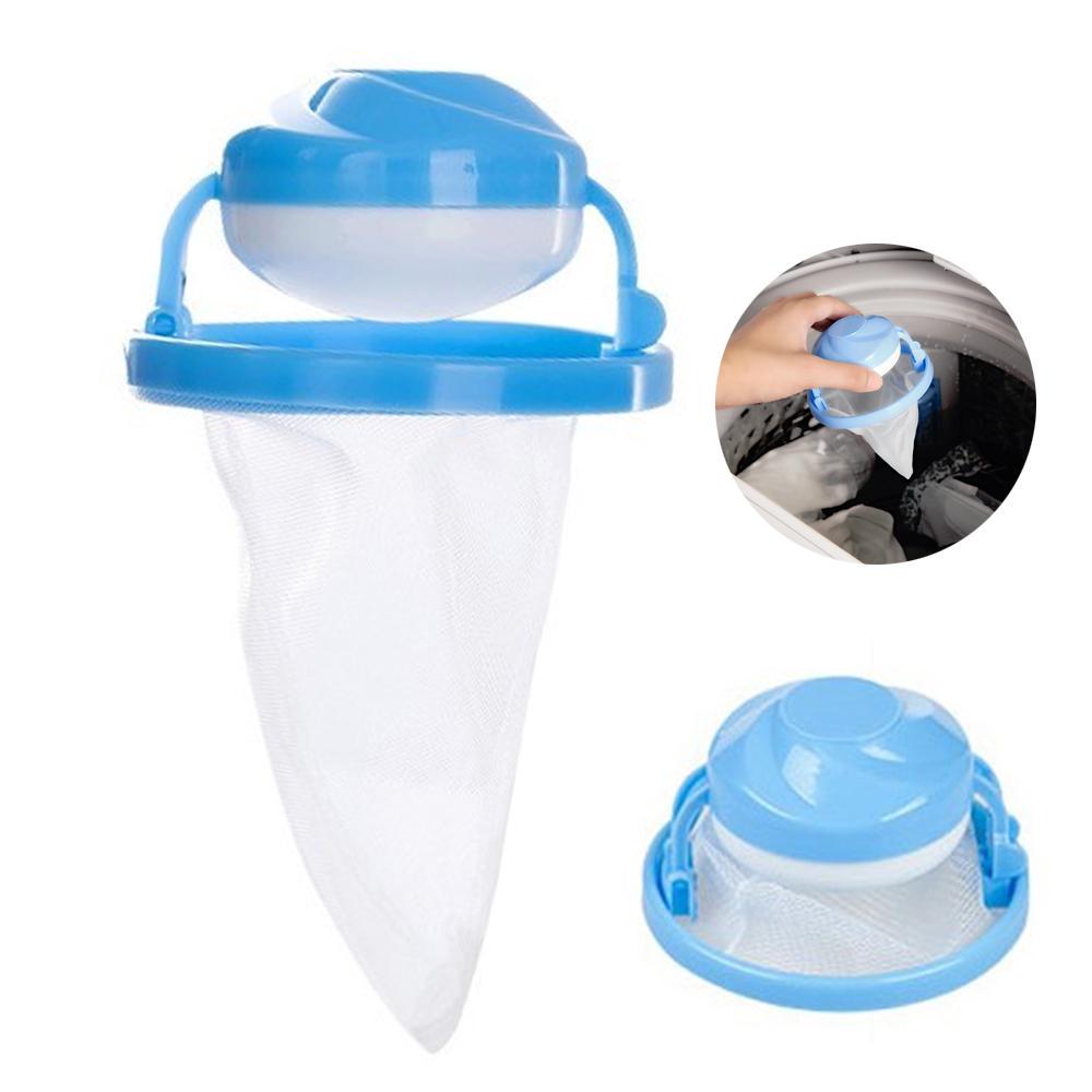 Многоразовый стиральный аппарат Плавающий сетчатый мешок для сбора ворса Фильтр для волос Сетчатый мешок для стиральной машины Улавливатель ворса