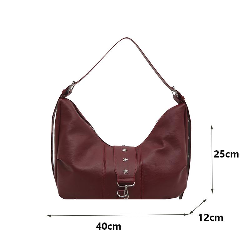 Новые повседневные модные сумки-хобо для женщин, ретро-сумка через плечо, кроссбоди, универсальный женский кошелек, высококачественная сумка из ПУ-кожи, KTY