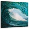 Canvas Print Turquoise Wave Nature