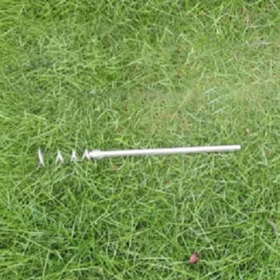 Резак для сорняков из нержавеющей стали, садовые растения, ослабляющие спиральное сверло