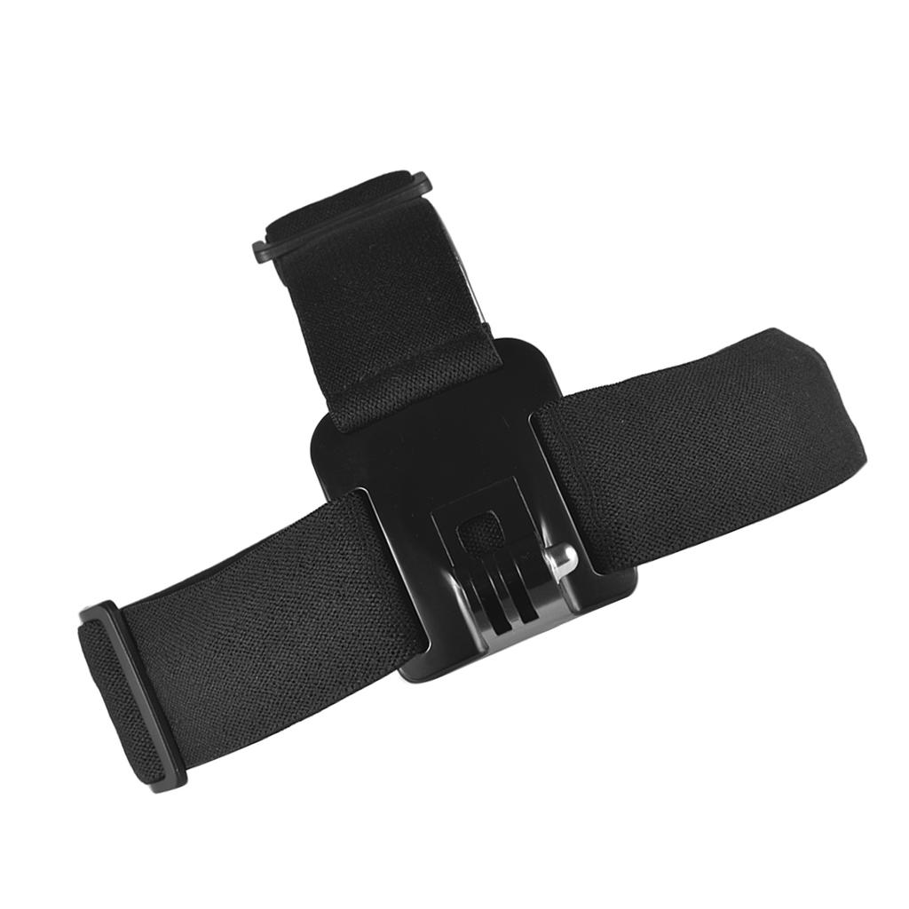 Adjustable Anti Slip Action Camera Head Strap Headband Mount for GoPro hero 7 6 5 4 SJCAM  YI
