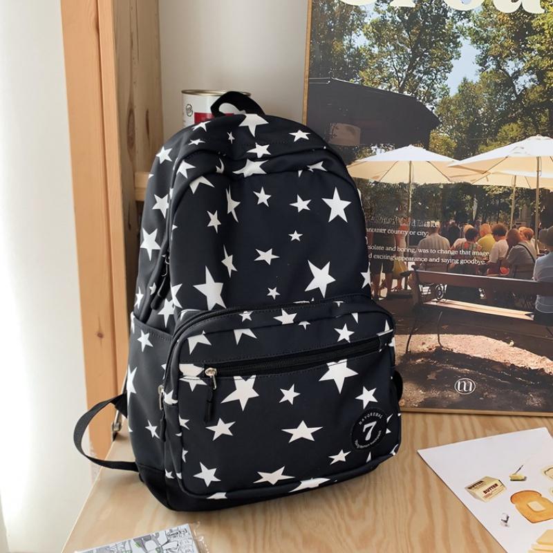 Женский мужской рюкзак для ноутбука 17 дюймов Star, сумка для колледжа, милый дорожный рюкзак для студентов, повседневная школьная сумка