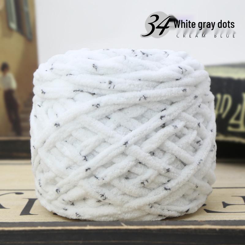 Толстая пряжа Ice Wool для вязания одеял, тапочек, шейных платков и шарфов