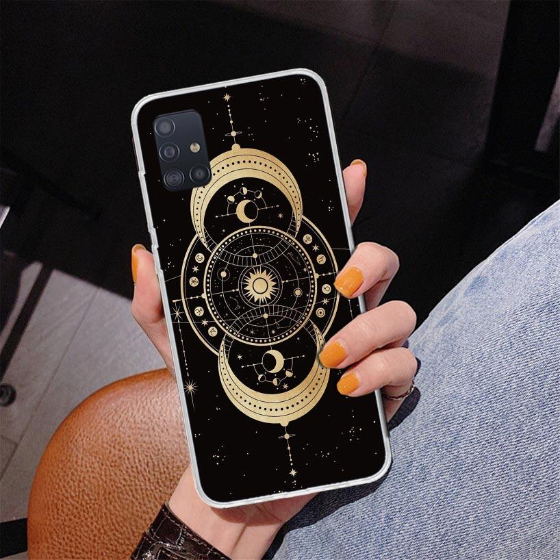 Чехол для телефона 'Тайна Луны Тотем Ведьмы' для Samsung Galaxy A52 A32 A22 A12 A51 A31 A50S A30S A20S A10S Note 20 Ultra 10 Plus S10 A7