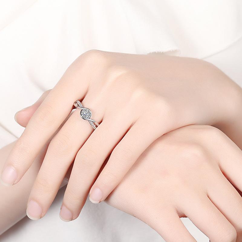 Классическое кольцо Lindon из медного сплава с цирконием, женские ювелирные изделия, свадебный подарок для вечеринки