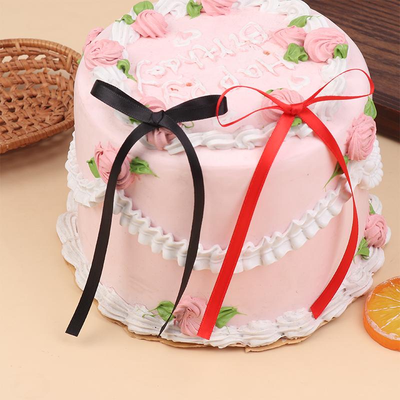 10 шт. Ленточки-бантики Украшение для торта Десерты Домашний декор Украшение для дня рождения Детский День святого Валентина Вечерние мероприятия Торт DIY Декор