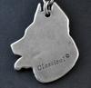 Berger de Beauce, Beauceron, Beauce Sheep Dog - Dog necklace in gift box, silver-plated locket for dog fan, striking pendant by Art-Dog brand