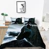 2023 New Style 3D Wolf Printed Single King Size Luxury Duvet Cover Set with Bedding Pillow Home Textiles Duvet Cover Sets