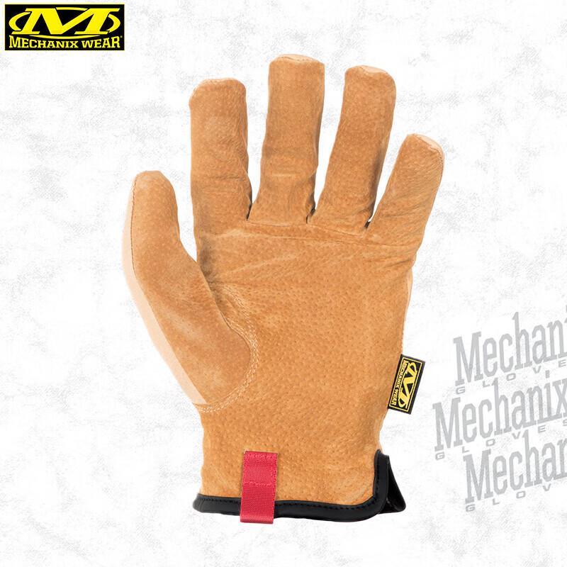 Mechanix Wear 360° Leather F9 Cut-Resistant Gloves LD-C75 Brown/Yellow