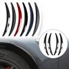 4Pcs/Set Car Wheel Eyebrow Arch Trim Side Fender Flare Strip For Tesla Model 3 2017
