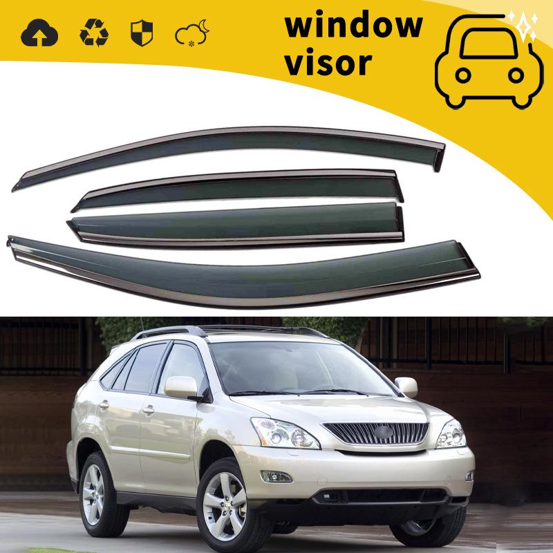 Lexus RX300-450HL (1998-2023) Дождевики для дверей автомобиля и декоративные модификации