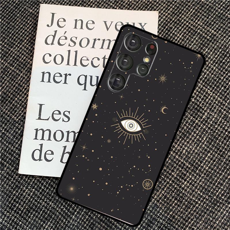Чехол для телефона Samsung Galaxy S24 S23 Ultra S22 S20 S21 FE S8 S9 S10 Note 10 Plus 20 Ultra с глазом Фатимы (Хамса)