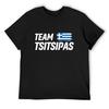 Футболка Team Tsitsipas одежда больших размеров графическая футболка одежда из бутика ко Дню святого Валентина летняя 2025 однотонные футболки мужские