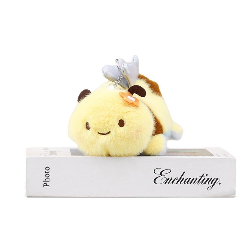 Pendant Plush Capybara Pp Cotton Filling For Two Sided Animal Decoration Series