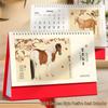 2026 Year of the Horse Flip-Over Memo Calendar: Punch-In Two-in-One Design for Newcomers