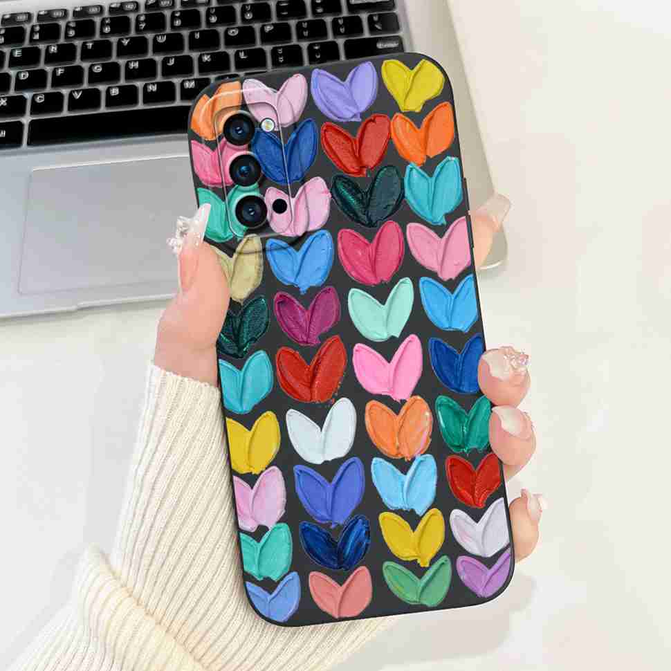 For Oppo Reno4 Pro 5G Case CPH2089 Luxury Art Painted Cover For Oppo Reno4 Reno 4 Pro 5G Phone Case Protector Soft Cover