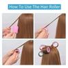 28pcs/set Self-Grip Hair Rollers Heatless Hair Curlers No Heat Hair Bangs Volume Self-adhesive Hook Curlers DIY Styling Tools