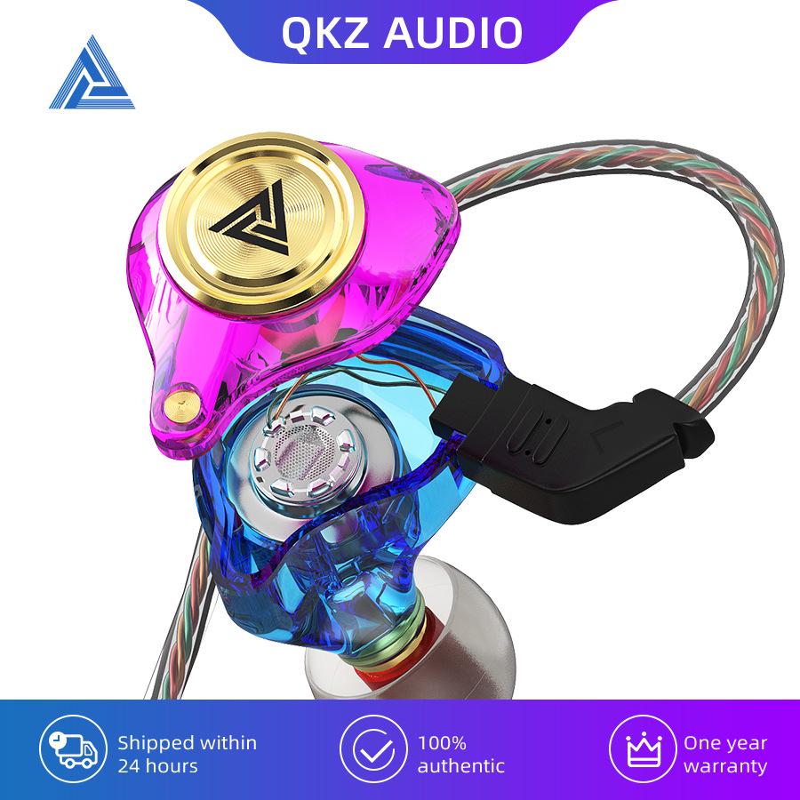 Проводные внутриканальные наушники QKZ AK3 - Тяжелый бас, Встроенный пульт управления, Динамический драйвер, Совместимые с мобильными устройствами