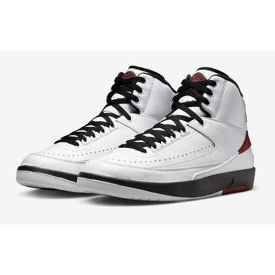 Кроссовки Air 2 Retro Varsity Red White Black Женские DX4400-106
