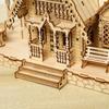 3D трехмерная головоломка блестящая вилла дерево головоломка концентрация улучшает DIY головоломка Корея 3d головоломка